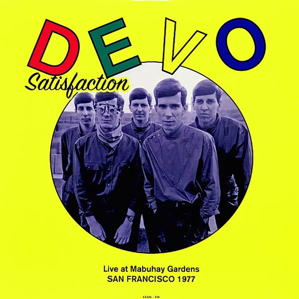 New Vinyl Devo - Satisfaction LP Live At Mabuhay Gardens 1977 NEW Yellow Vinyl 10002422