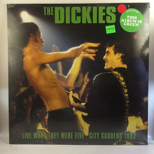 New Vinyl Dickies - Live When They Were Five LP NEW '82 Green Vinyl 10006904