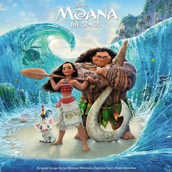 Disney's Moana OST LP NEW LIN-MANUEL MIRANDA – Hi-Voltage Records