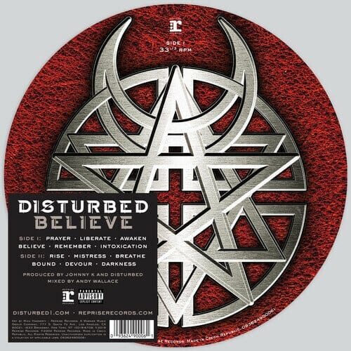 New Vinyl Disturbed - Believe LP NEW Pic Disc 10017706
