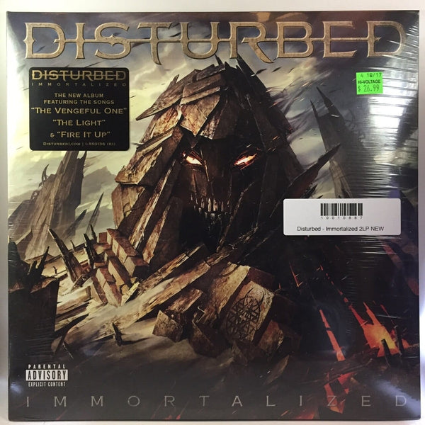 New Vinyl Disturbed - Immortalized 2LP NEW 10010887