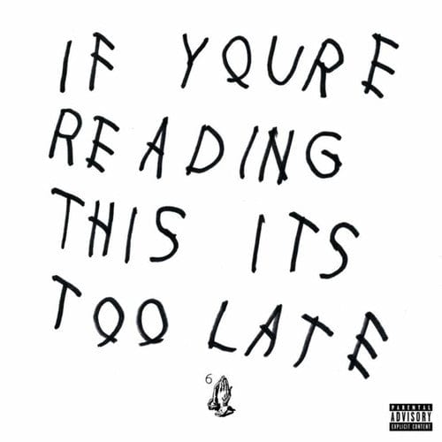New Vinyl Drake - If You're Reading This It's Too Late 2LP NEW 10007332