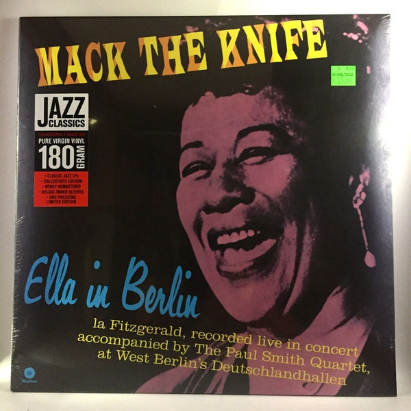 New Vinyl Ella Fitzgerald - Mack The Knife LP NEW 180G 10000616