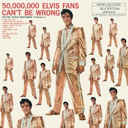New Vinyl Elvis Presley -  50,000,000 Elvis Fans Can't Be Wrong LP NEW REISSUE 10018935