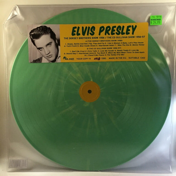 New Vinyl Elvis Presley - Dorsey Brothers Show 1956 & Ed Sullivan Show 1956-57 LP NEW numbered color vinyl 10006818