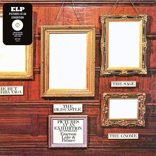 New Vinyl Emerson, Lake & Palmer - Pictures At an Exhibition LP NEW WHITE VINYL 10025062