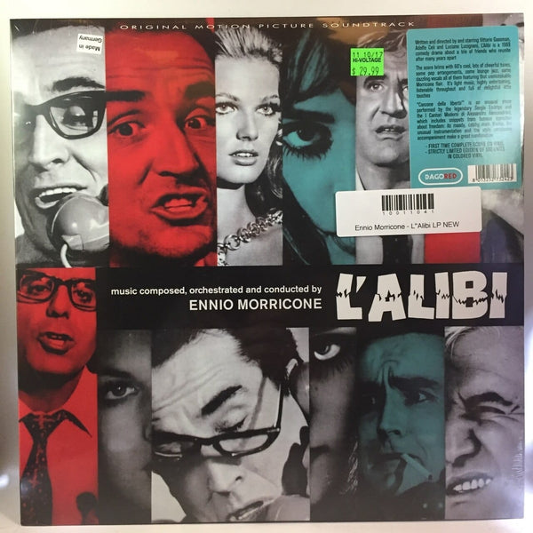 New Vinyl Ennio Morricone - L'Alibi LP NEW 10011041
