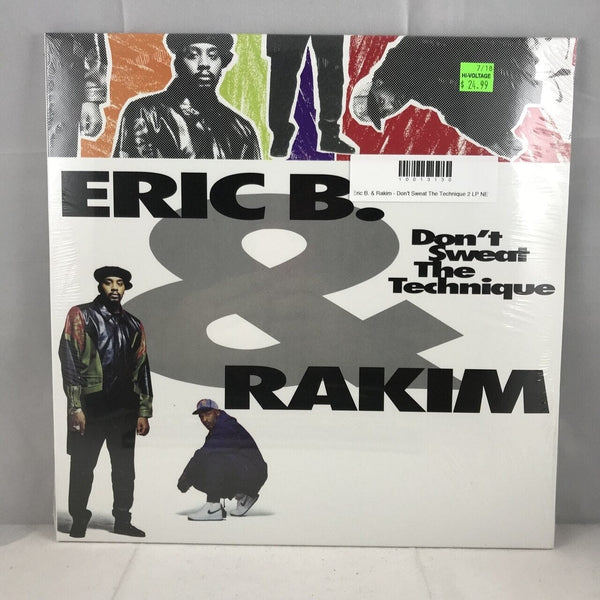 New Vinyl Eric B. & Rakim - Don't Sweat The Technique 2 LP NEW 10013130