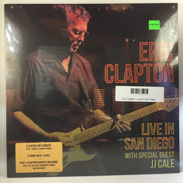New Vinyl Eric Clapton - Live In San Diego w- JJ Cale 3LP NEW 10006367