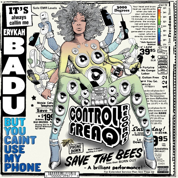 New Vinyl Erykah Badu - But You Caint Use My Phone LP NEW PURPLE VINYL 10026781