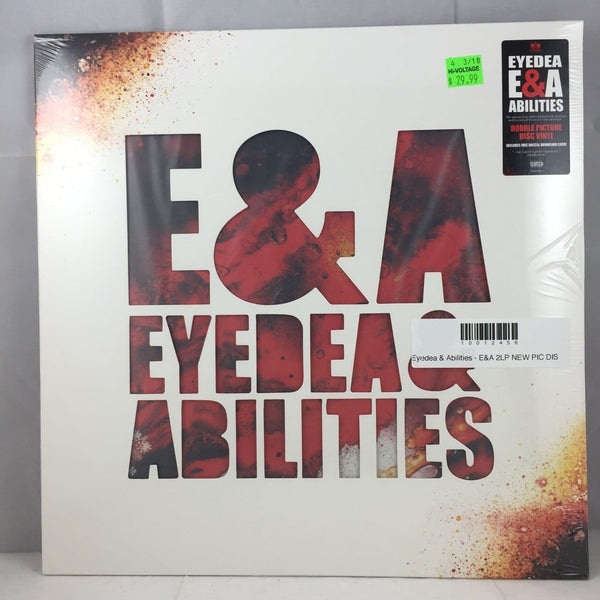 New Vinyl Eyedea & Abilities - E&A 2LP NEW PIC DISC 10012456