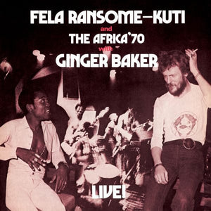 New Vinyl Fela Kuti - Fela Live With Ginger Baker 2LP NEW COLOR VINYL 10025749