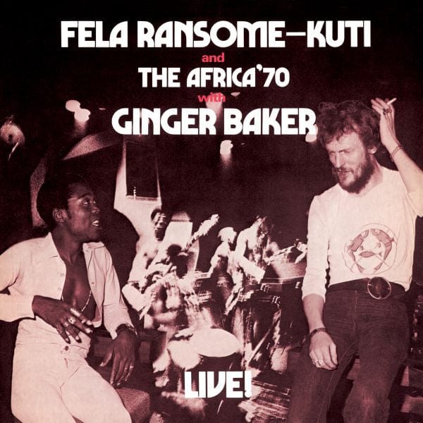 New Vinyl Fela Kuti - Fela Live With Ginger Baker 2LP NEW COLOR VINYL 10025749