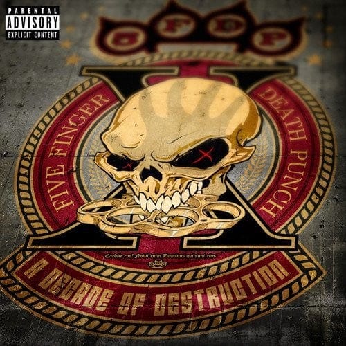 New Vinyl Five Finger Death Punch - A Decade Of Destruction 2LP NEW 10013093