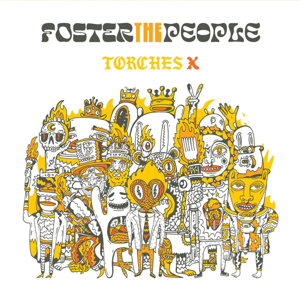 New Vinyl Foster the People - Torches X 2LP NEW ORANGE VINYL 10026299