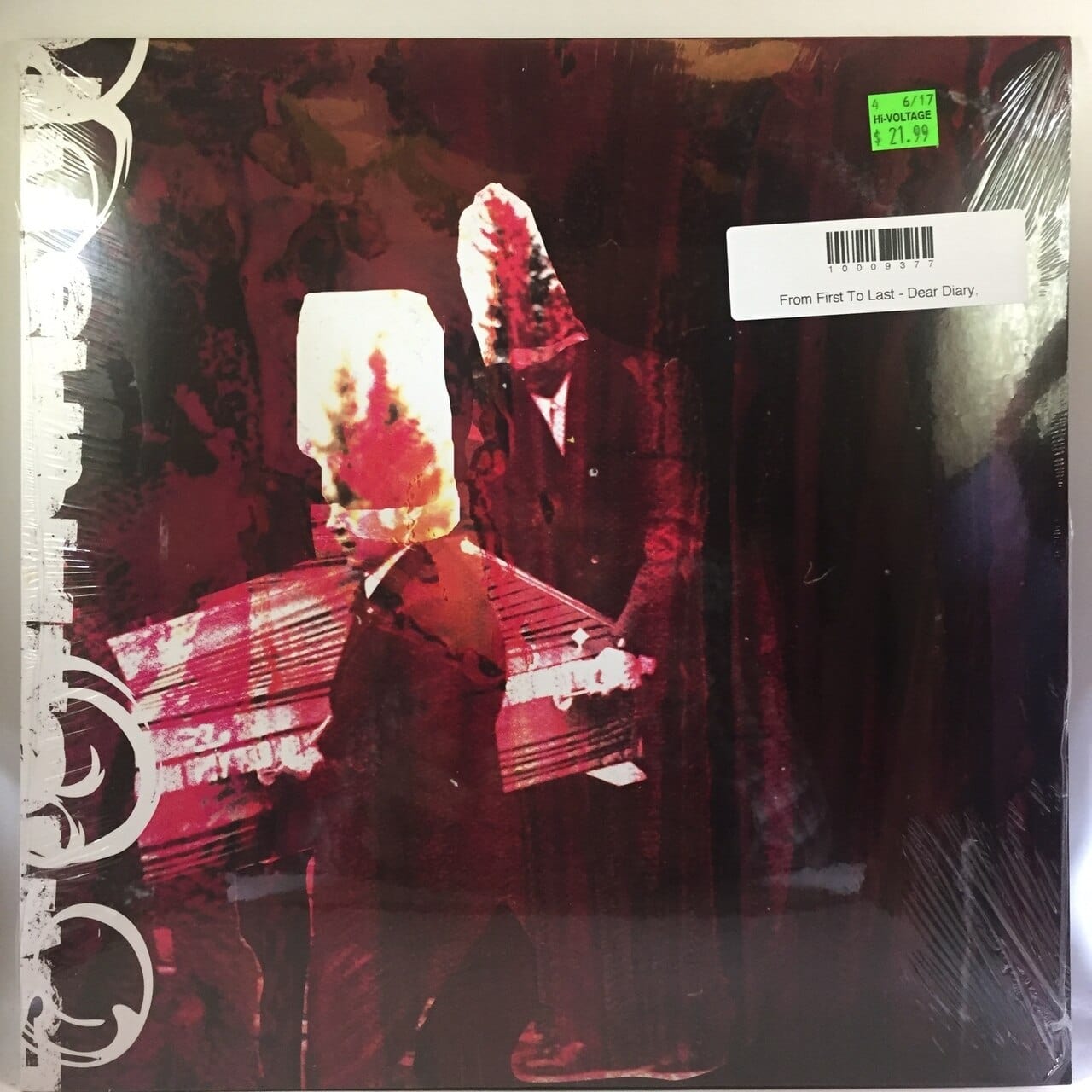 From First To Last sale - Dear Diary, My Teen Angst Has A Bodycount Pink Vinyl Record