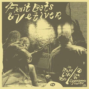 New Vinyl Fruit Bats & Vetiver - In Real Life LIVE LP NEW COLOR VINYL 10019110