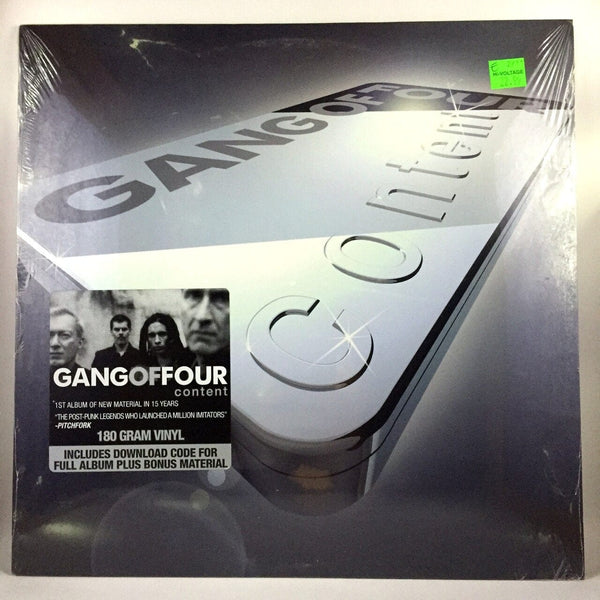 New Vinyl Gang of Four - Content LP NEW 10002185