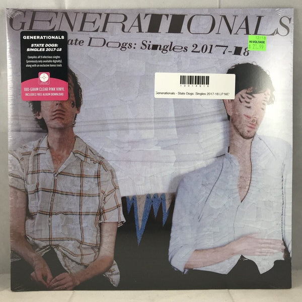 New Vinyl Generationals - State Dogs: Singles 2017-18 LP NEW 10014916