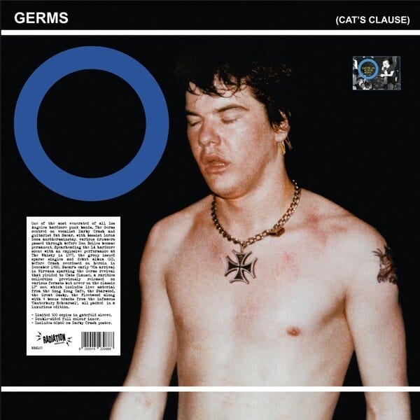 New Vinyl Germs - Cat's Clause LP NEW BLUE VINYL 10020682