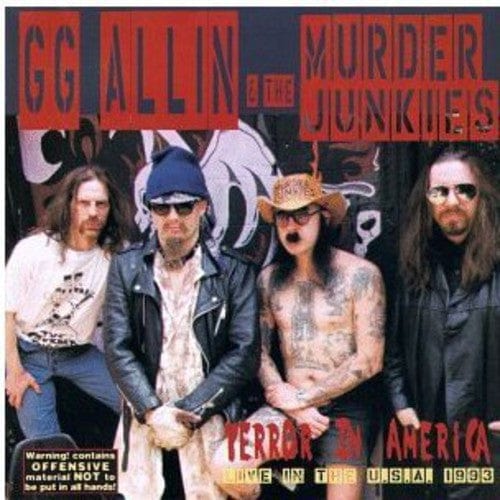 New Vinyl GG Allin - Terror in America LP NEW REISSUE 10014000