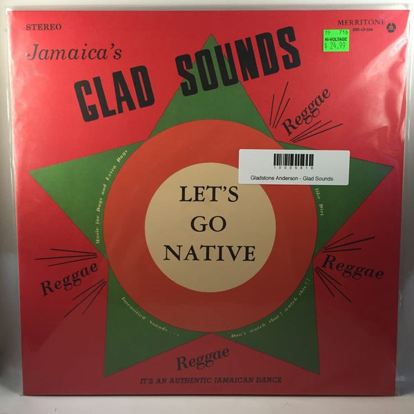 New Vinyl Gladstone Anderson - Glad Sounds LP NEW 10005818