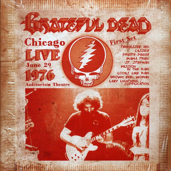 New Vinyl Grateful Dead - Chicago Live June 29 1976 Auditorium Theatre LP NEW IMPORT 10024050