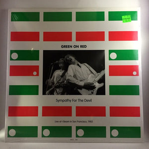 New Vinyl Green On Red - Sympathy For The Devil LP NEW Live in San Francisco 1985 10003120