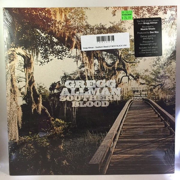 New Vinyl Gregg Allman - Southern Blood LP NEW BLACK VINYL 10010635
