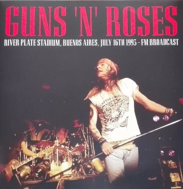 New Vinyl Guns N Roses - River Plate Stadium Buenos Aires July 16th 1993 LP NEW IMPORT 10021881