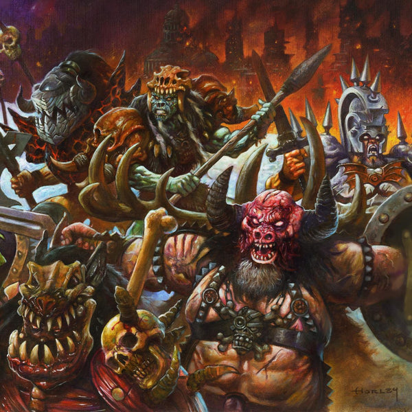 New Vinyl GWAR - The New Dark Ages 2LP NEW Colored Vinyl 10027921