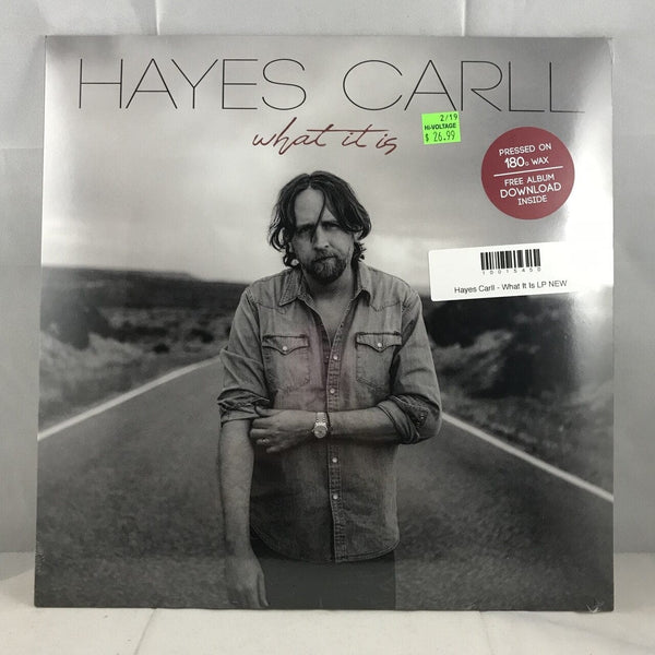 New Vinyl Hayes Carll - What It Is LP NEW 10015450