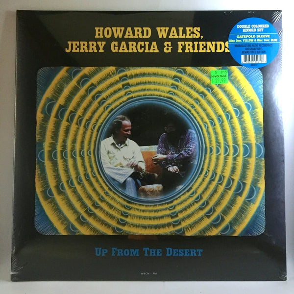 New Vinyl Howard Wales, Jerry Garcia & Friends - Up From The Desert 2LP NEW Yellow-Blue Vinyl 10002916
