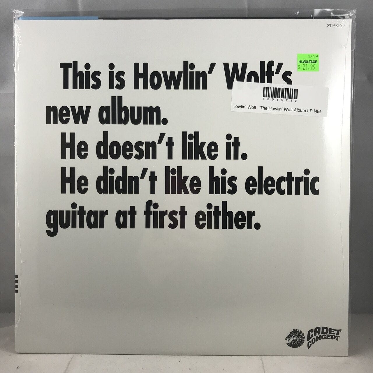 Howlin' Wolf - The Howlin' Wolf Album LP NEW – Hi-Voltage Records