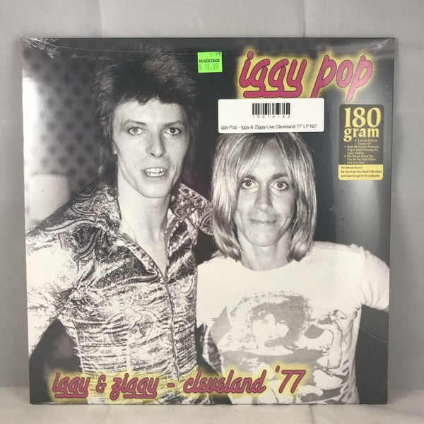 New Vinyl Iggy Pop - Iggy & Ziggy Live Cleveland 77' LP NEW 10016182