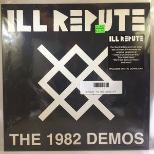 New Vinyl Ill Repute - The 1982 Demos LP NEW Colored Vinyl 90000031