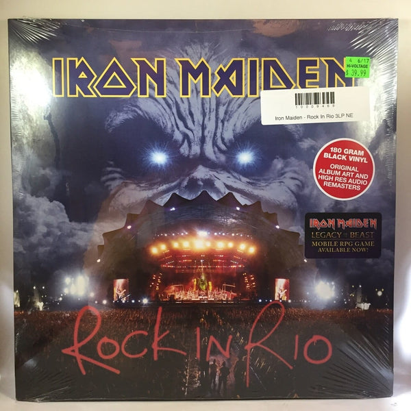 New Vinyl Iron Maiden - Rock In Rio 3LP NEW 10009469