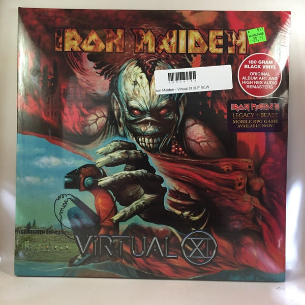 New Vinyl Iron Maiden - Virtual XI 2LP NEW 180G 2017 REISSUE 10009155