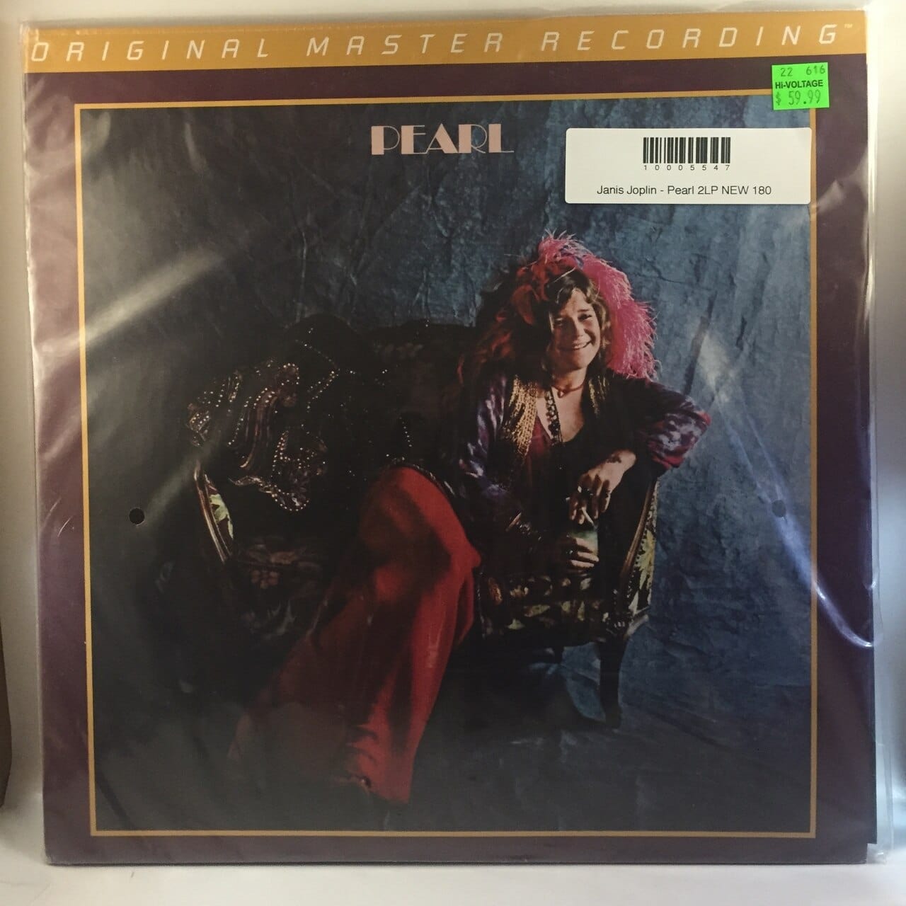 Janis Joplin - Pearl 2LP NEW 180G 45 RPM Original Master Recording