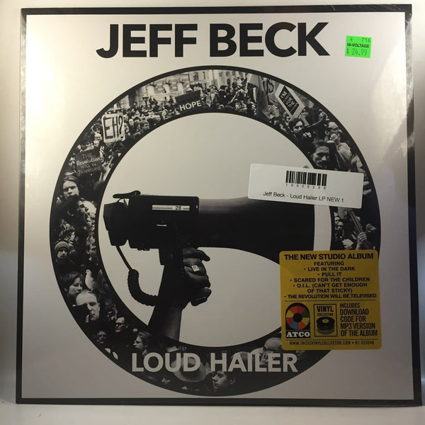 New Vinyl Jeff Beck - Loud Hailer LP NEW 180G 10005299