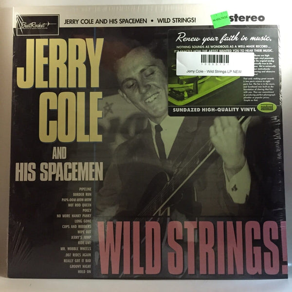 New Vinyl Jerry Cole - Wild Strings LP NEW 10005131