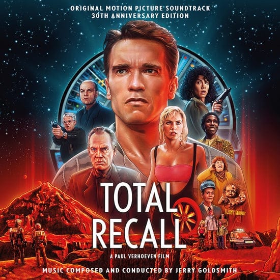 New Vinyl Jerry Goldsmith - Total Recall 2LP NEW RED VINYL 10024981