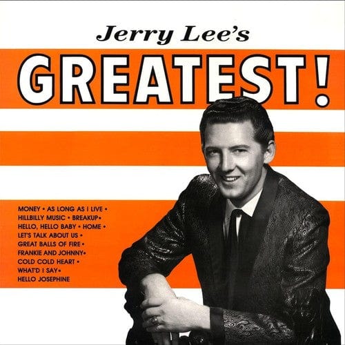 New Vinyl Jerry Lee Lewis - Jerry Lee's Greatest! LP NEW COLOR VINYL 90000154