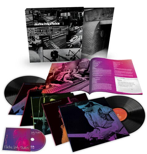 New Vinyl Jimi Hendrix - Electric Lady Studios: A Jimi Hendrix Vision 5LP NEW W/ BLU-RAY 10035678