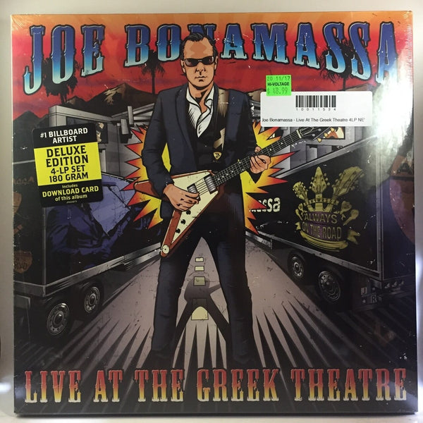 New Vinyl Joe Bonamassa - Live At The Greek Theatre 4LP NEW 10011534