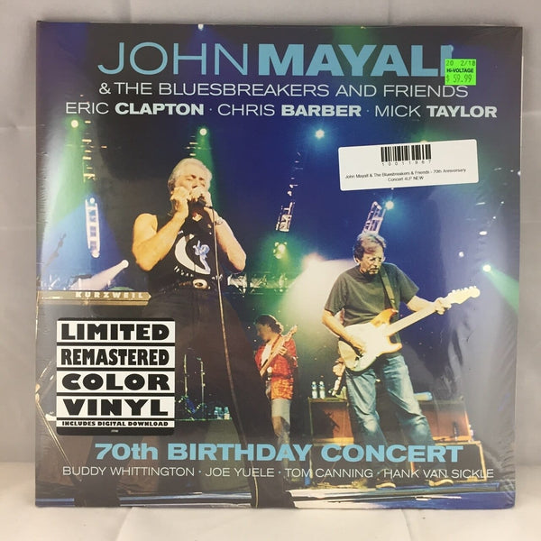New Vinyl John Mayall & The Bluesbreakers & Friends - 70th Anniversary Concert 4LP NEW 10011967