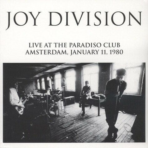 New Vinyl Joy Division - Live At The Paradiso Club LP NEW 10020882