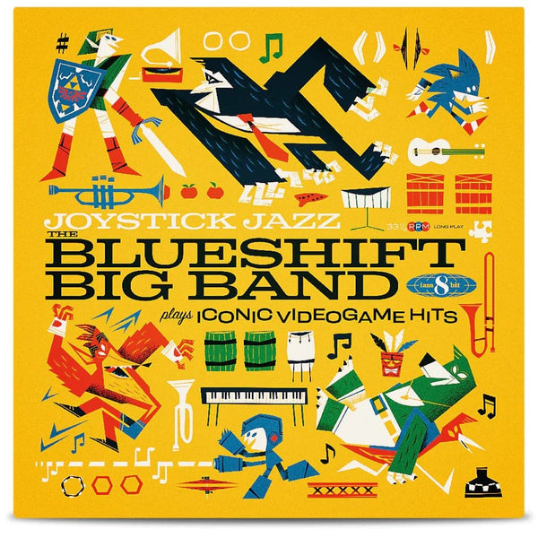 New Vinyl Joystick Jazz: The Blueshift Big Band Plays Iconic Video Game Hits LP NEW 10032897