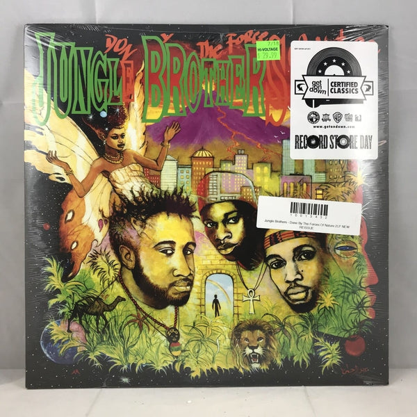 New Vinyl Jungle Brothers - Done By The Forces Of Nature 2LP NEW REISSUE 10013432