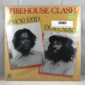 New Vinyl Junior Reid & Don Carlos - Firehouse Clash LP NEW 10013623
